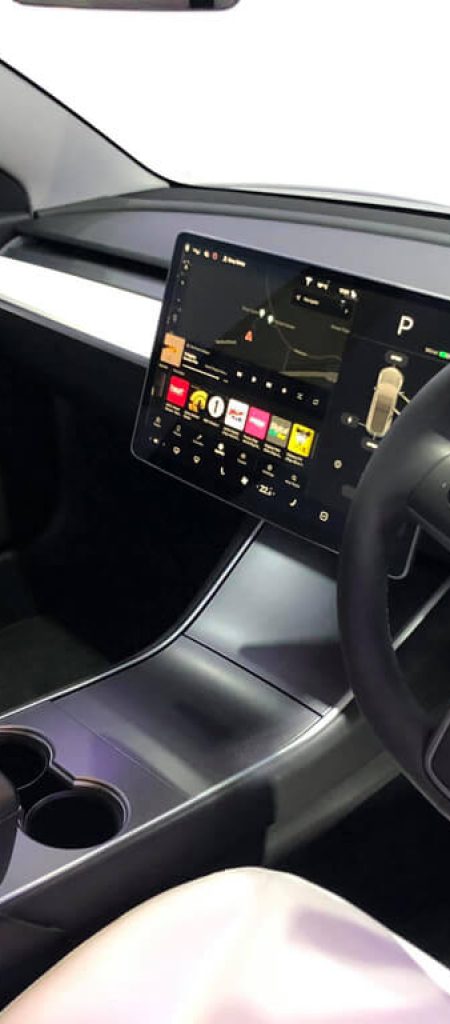 Satin Grey Tesla